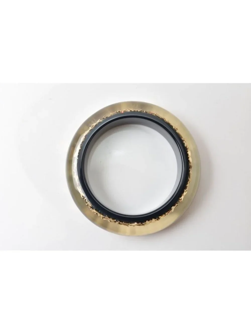 Louis Vuitton Bangle Bracelet Ankle John GM Black Gold